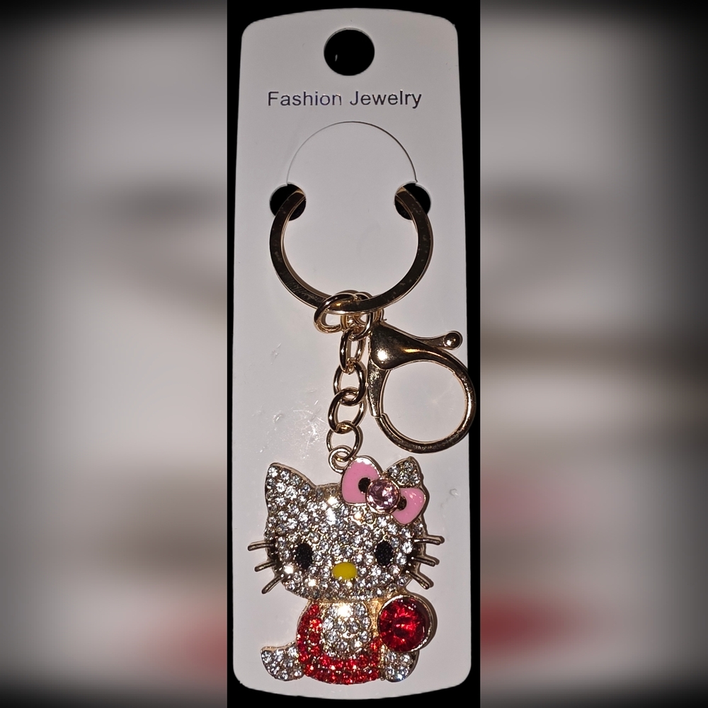 Red HK Keychain/Bag Charm - Picture 2 of 2